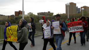 Rally for Travon Martin at Univ. of Minnesota