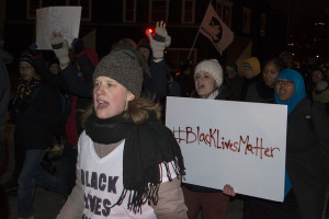 March for Michael Brown in response to Ferguson grand jury decision