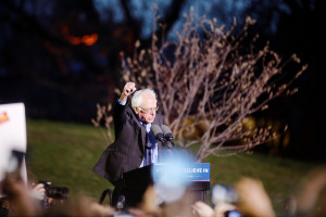 Bernie Sanders speaking in South Bronx, NY