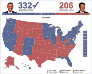 2012 electoral map